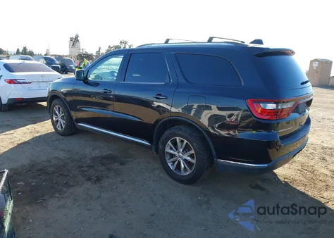 2016 Dodge Durango Limited z USA, uszkodzony, nr VIN 1C4RDHDGXGC301370